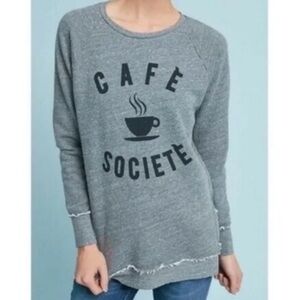 Sol Angeles Gray Café Societe Sweater